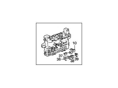 1991 acura integra fuse box diagram