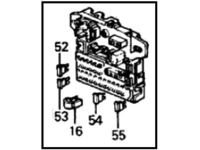 1991 honda civic fuse box diagram