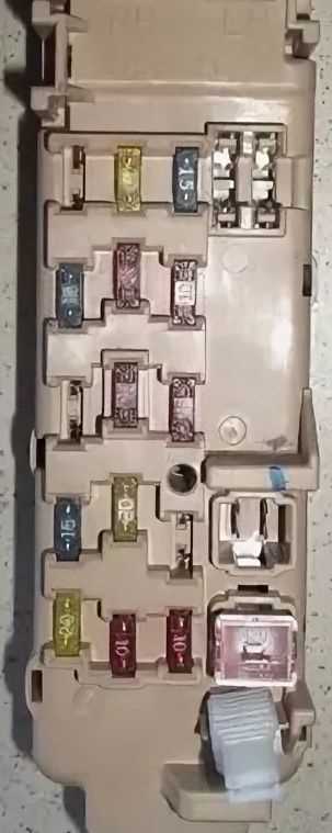 1991 mazda b2200 fuse box diagram