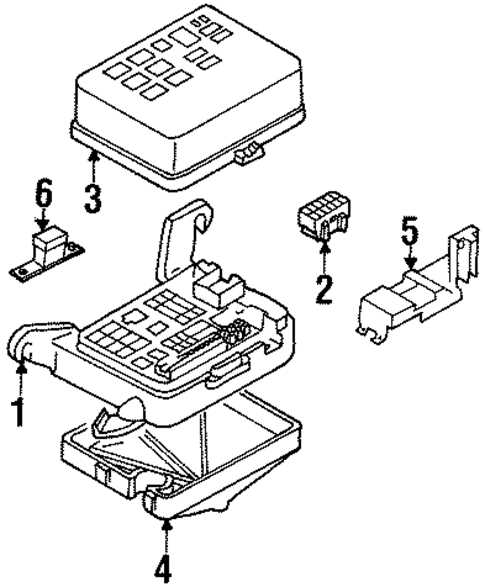 1991 isuzu rodeo fuse box diagram