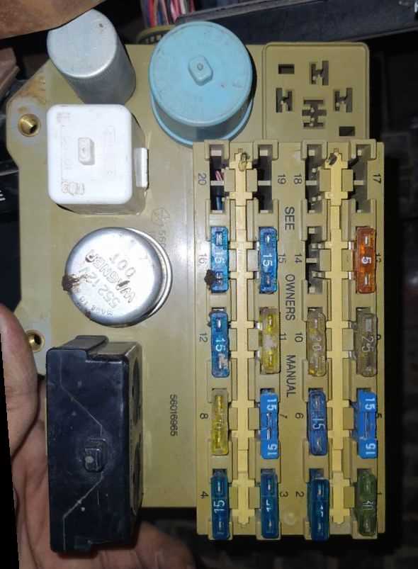 1992 dodge van fuse box diagram