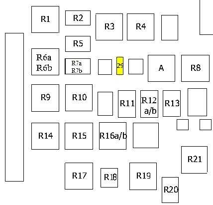 1992 ford escort fuse box diagram