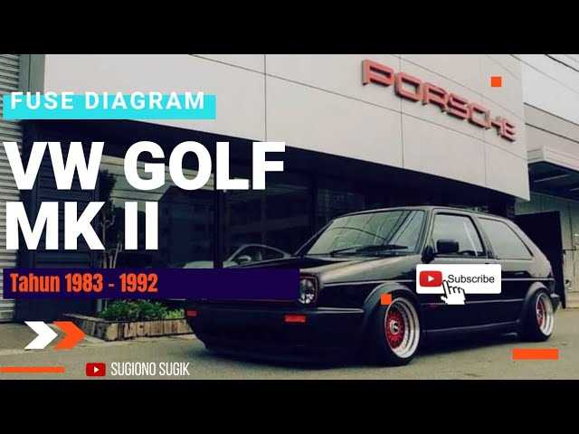 1992 golf fuse box diagram