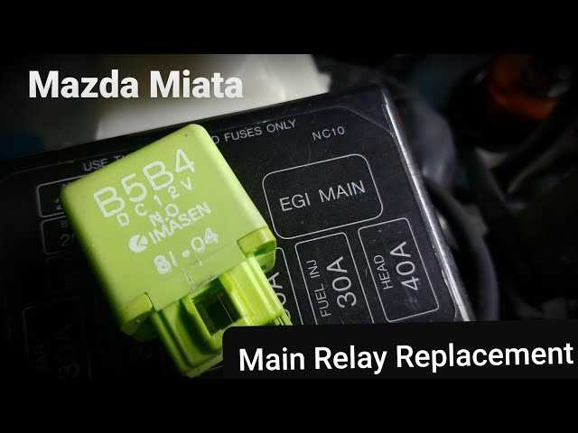 1992 mazda miata fuse box diagram