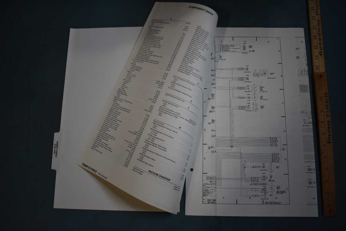 1992 mercury topaz fuse box diagram