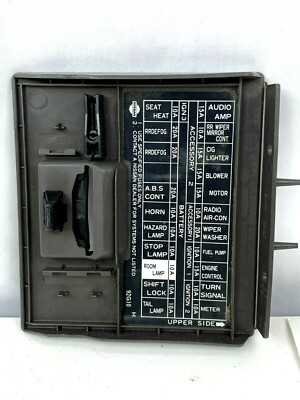 1992 nissan 240sx fuse box diagram