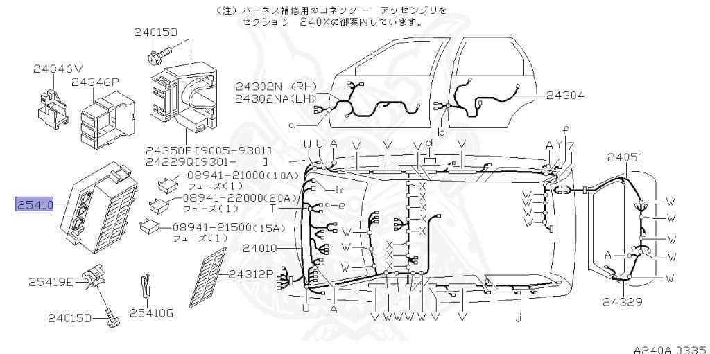 1992 nissan maxima fuse box diagram