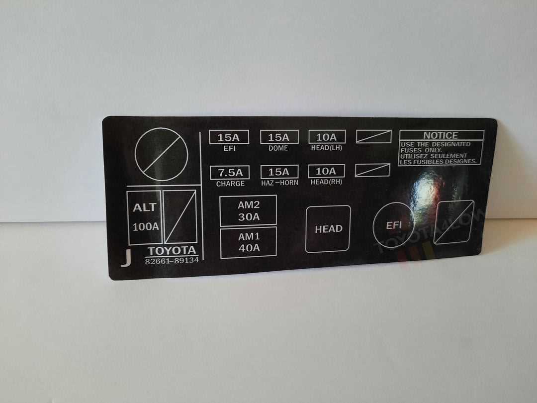 1992 toyota pickup fuse box wiring diagram