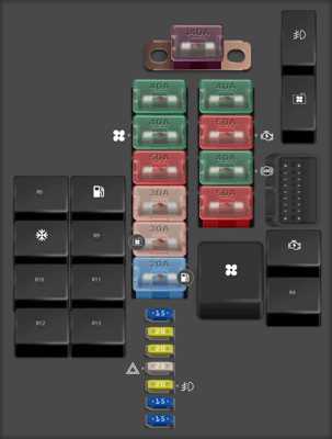 1992 dodge dakota 4 wheel drive fuse box diagram
