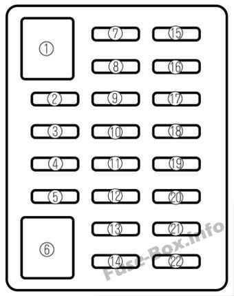 1992 mazda miata fuse box diagram