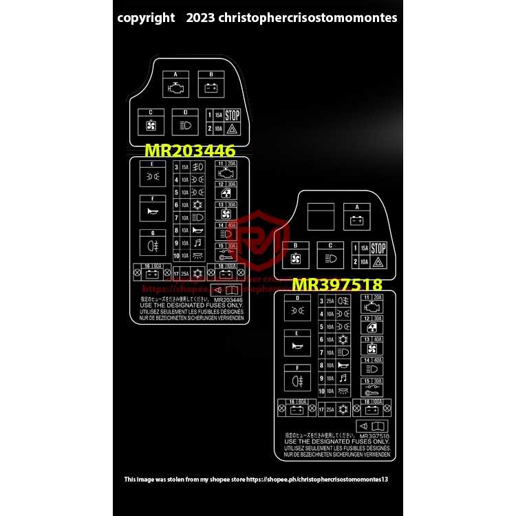 1992 mitsubishi diamante fuse box diagram
