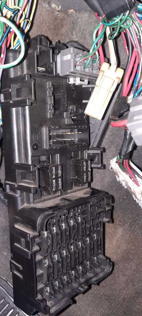 1992 mitsubishi diamante fuse box diagram