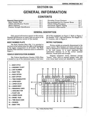 1992 pontiac firebird fuse box diagram
