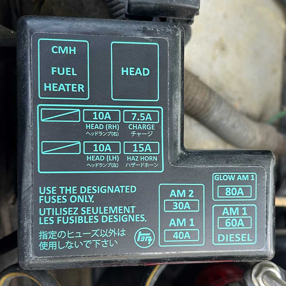 1992 toyota pickup22re fuse diagram