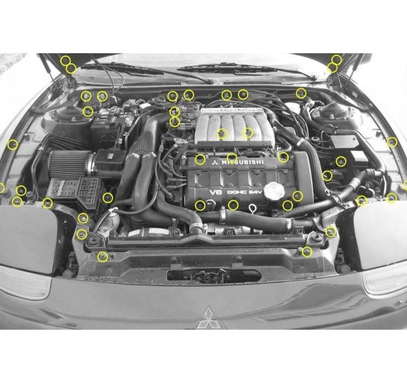 1993 3000gt fuse box diagram