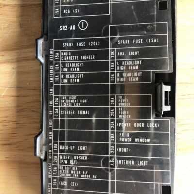 1993 honda civic del sol fuse box diagram