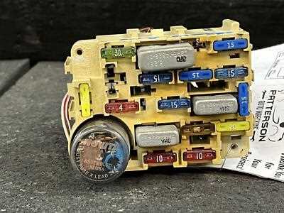 1993 ford thunderbird fuse box diagram