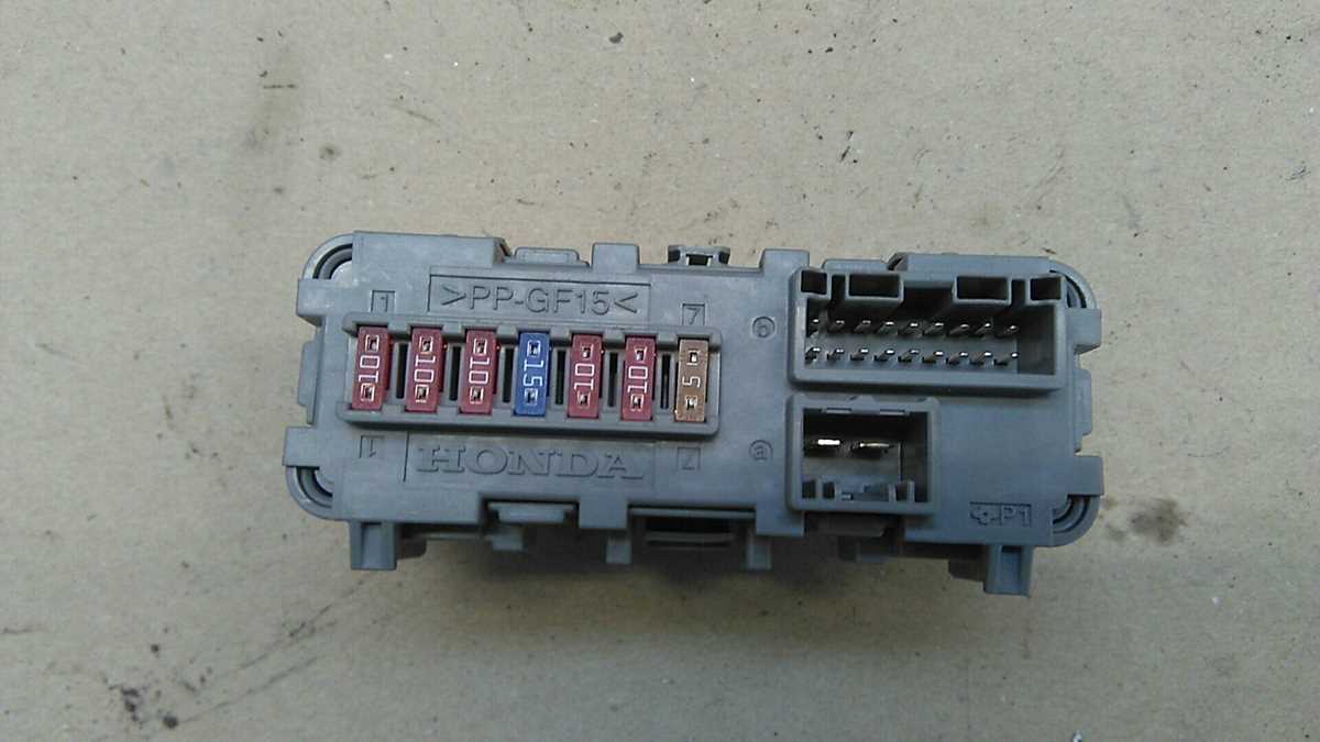 1993 honda civic hatchback fuse diagram
