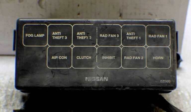 1993 nissan altima fuse block diagram