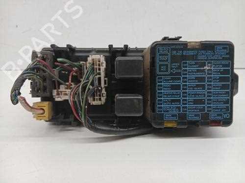 1993 pajero fuse box diagram