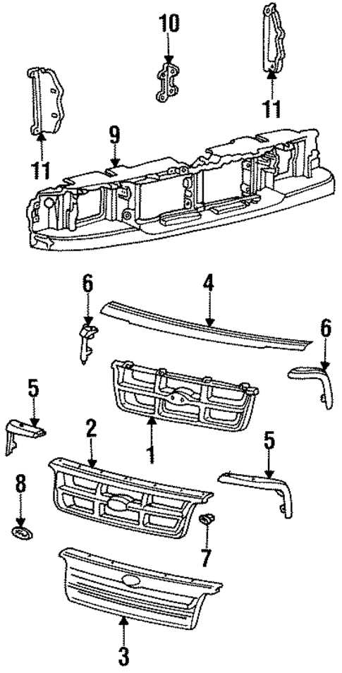 1993 ranger 4x4 xlt fuse panel diagram