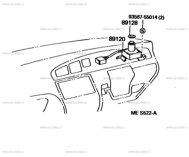 1993 toyota camry fuse box diagram