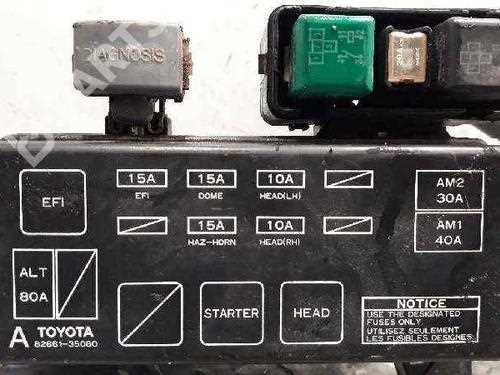 1994 4runner fuse box diagram