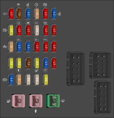 1994 lexus es300 fuse box diagram