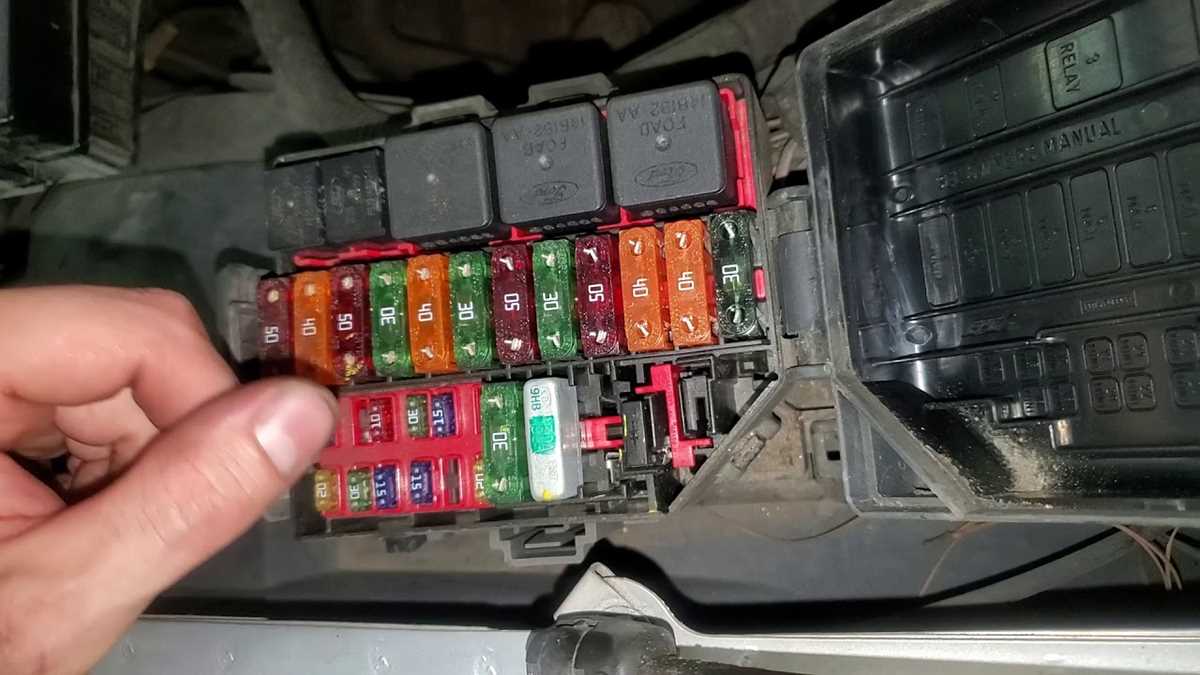 1994 lincoln continental executive fuse box diagram