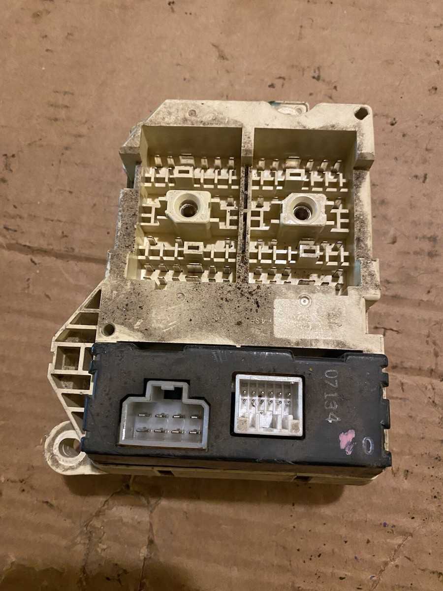 1994 ford thunderbird xl fuse box diagram