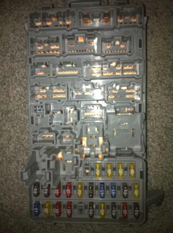 1994 honda civic fuse panel diagram