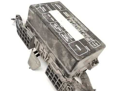 1994 nissan hardbody fuse box diagram