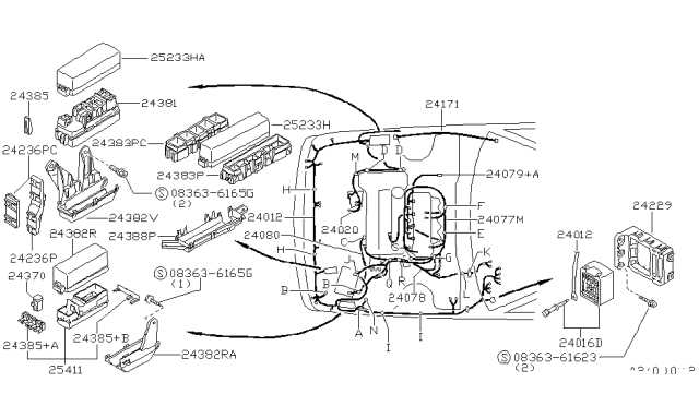 1994 nissan sentra fuse box diagram