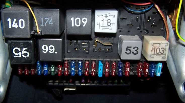 1994 volkswagen golf fuse box diagram
