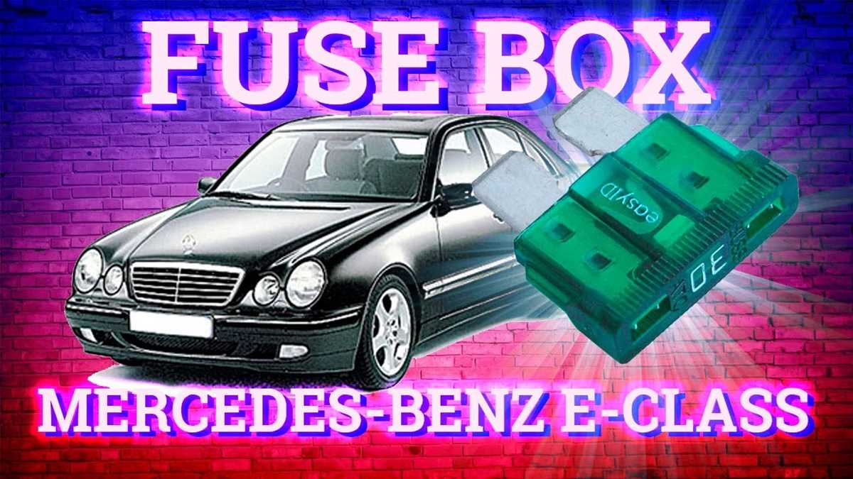 1994mercedes e 320 fuse diagram