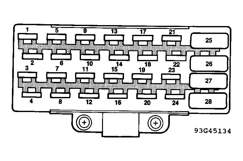 1995 cherokee fuse diagram