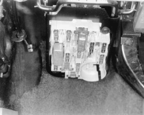 1995 ford taurus fuse panel diagram