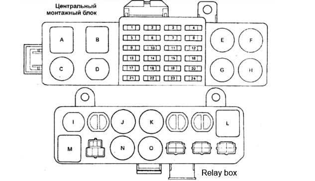 1995 hiace fuse box diagram