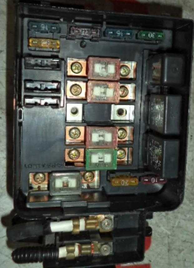 1995 honda accord under dash fuse box diagram