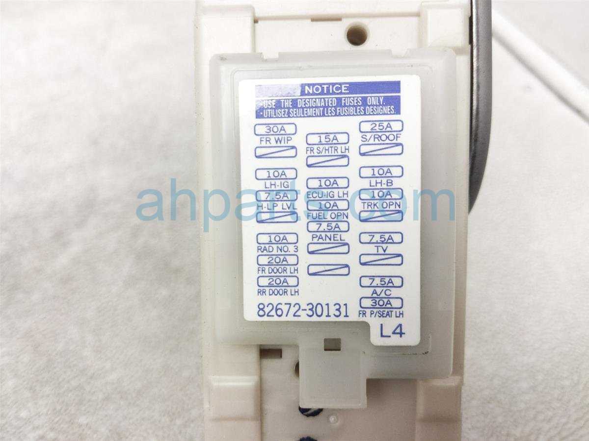 1995 lexus gs300 fuse box diagram
