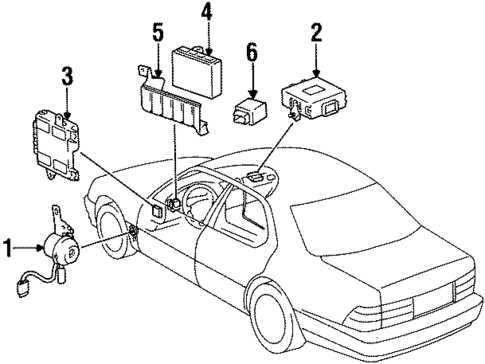 1995 lexus ls400 under dash fuse box diagram