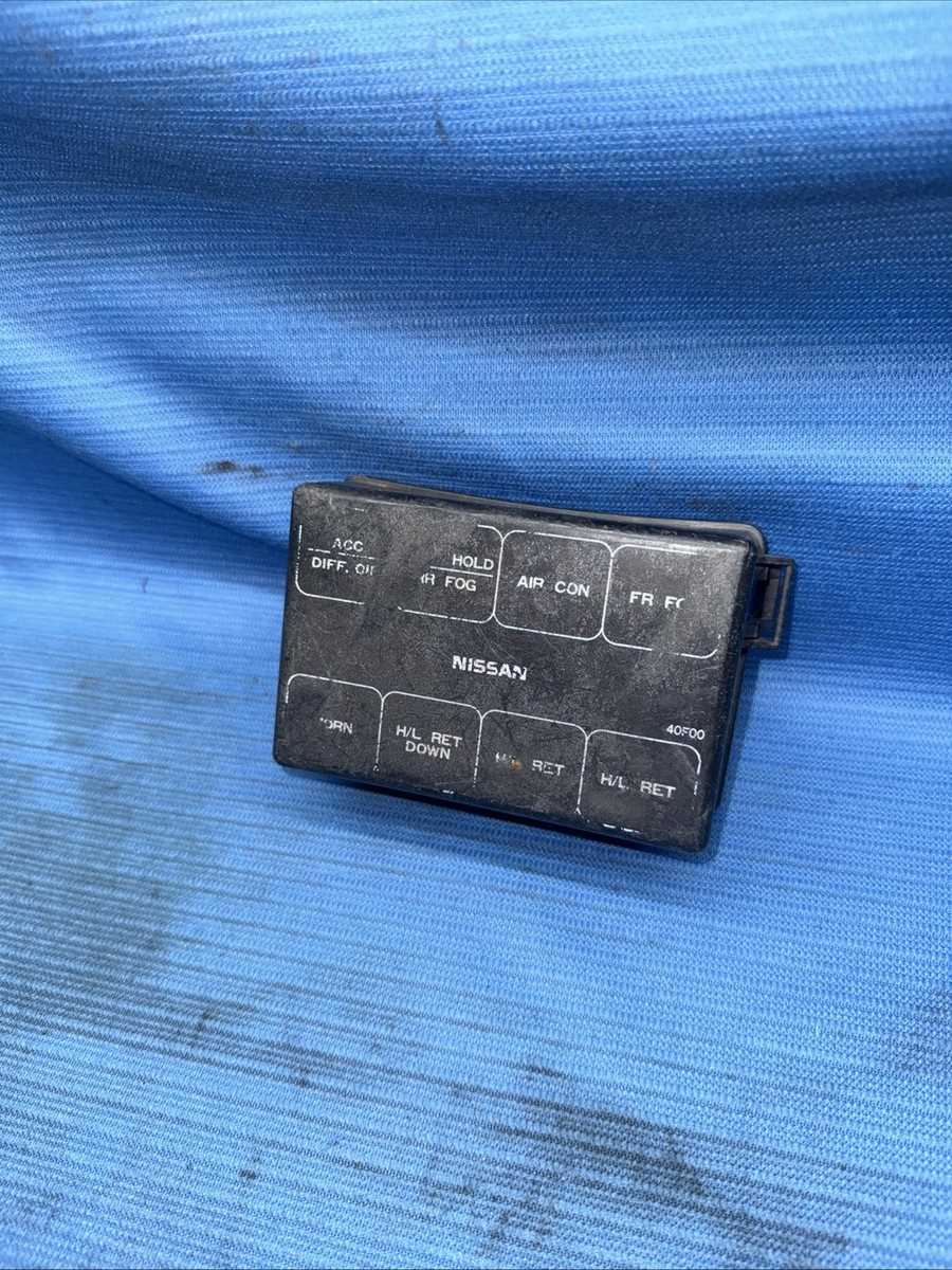 1995 nissan 240sx interior fuse box diagram