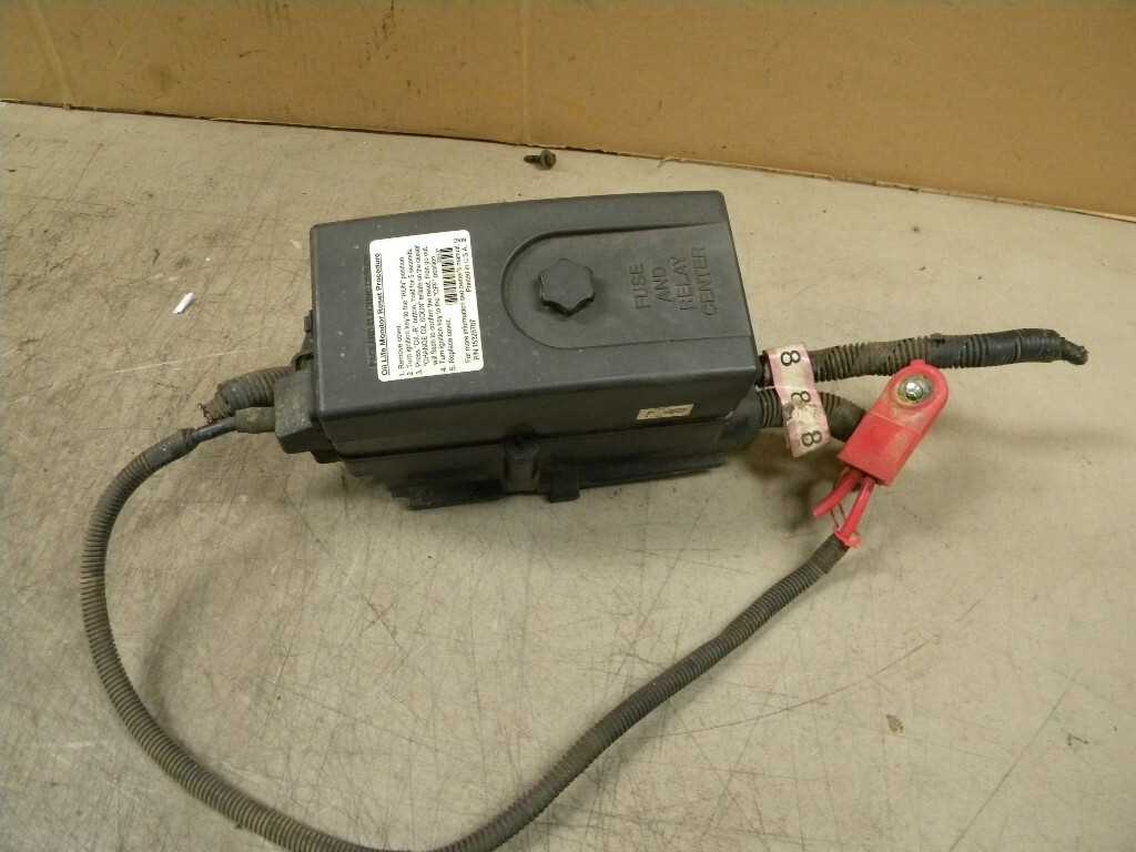 1995 saturn sl1 underhood fuse box diagram