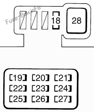 1995 toyota t100 fuse box diagram