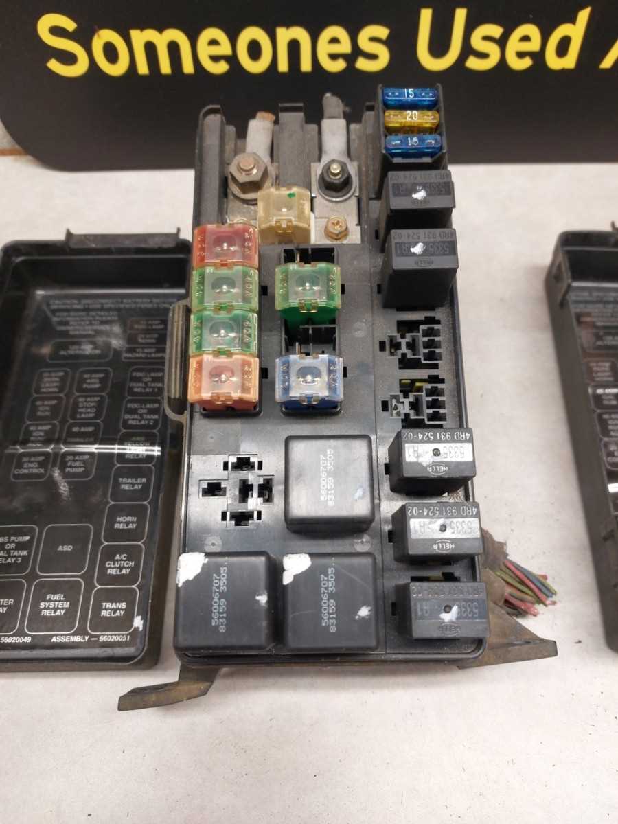 1995 dodge ram 2500 fuse diagram