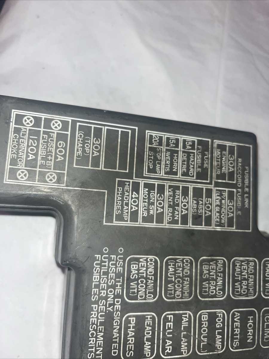 1995 eclipse fuse box diagram