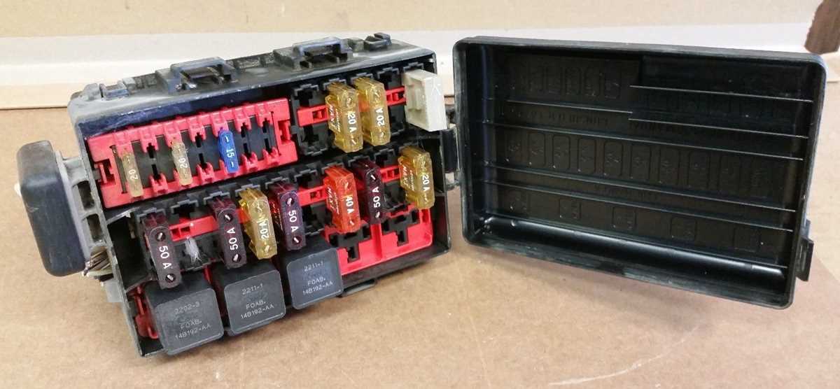 1995 f350 fuse box diagram