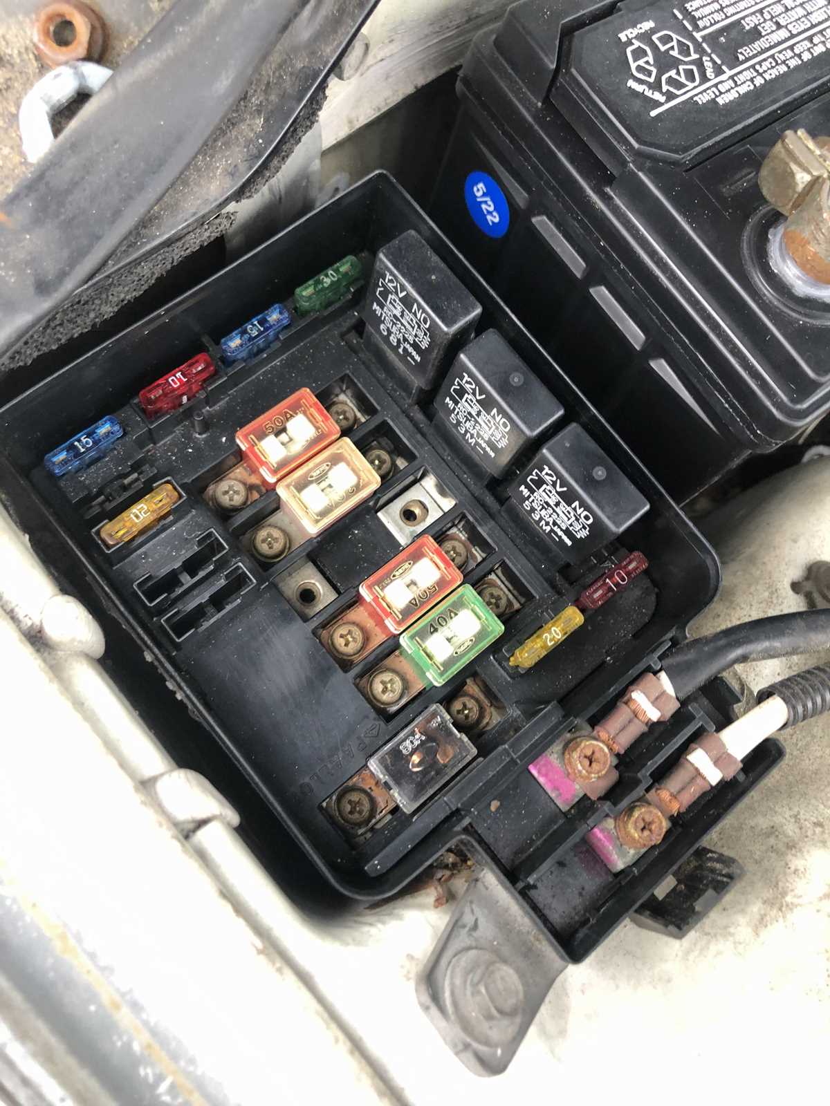 1995 honda civic fuse box diagram under hood