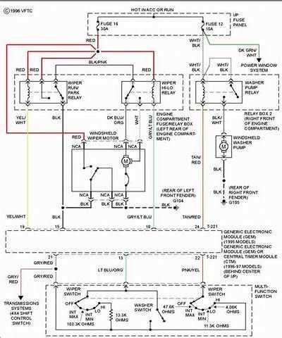 1995 mazda b2300 inside fuse panel diagram