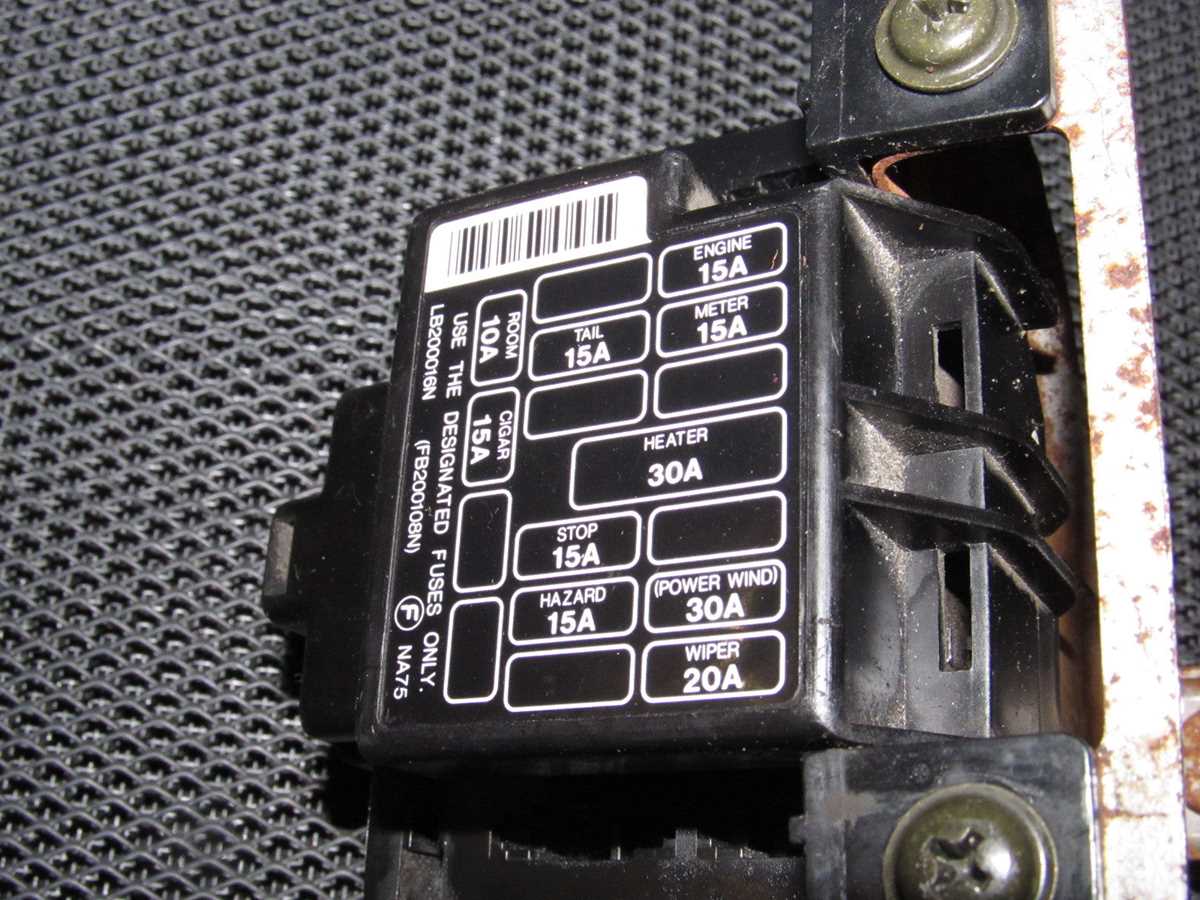 1995 miata inside fuse box diagram